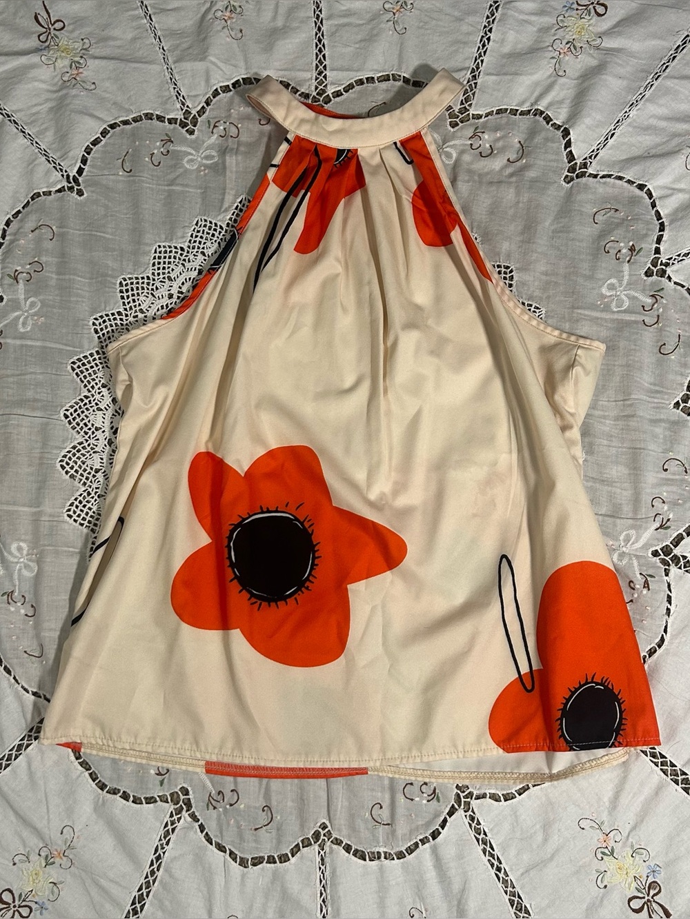 Shein floral blouse